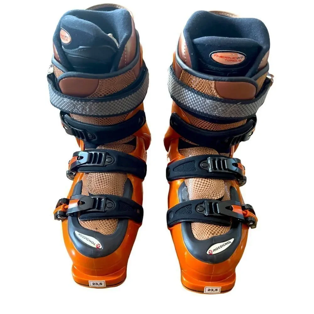 Rossignol skiboots orange